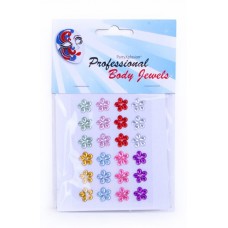 Body Jewels 14436  bloemetjes assortie